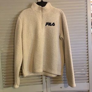 Beige fila sweater